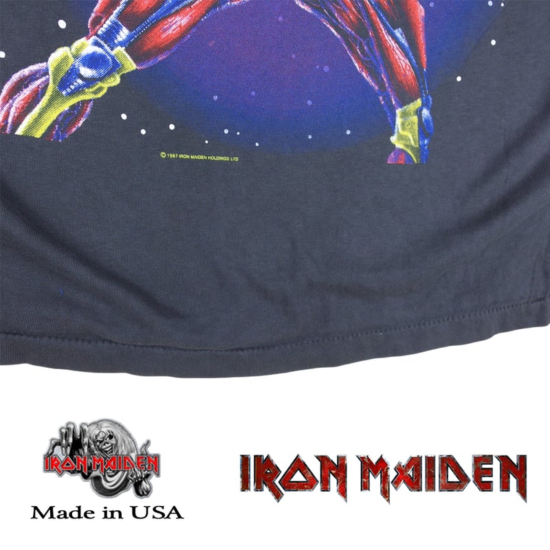 iron maiden tシャツ デザイン IRON MAIDEN Tシャツ2004 日本公演