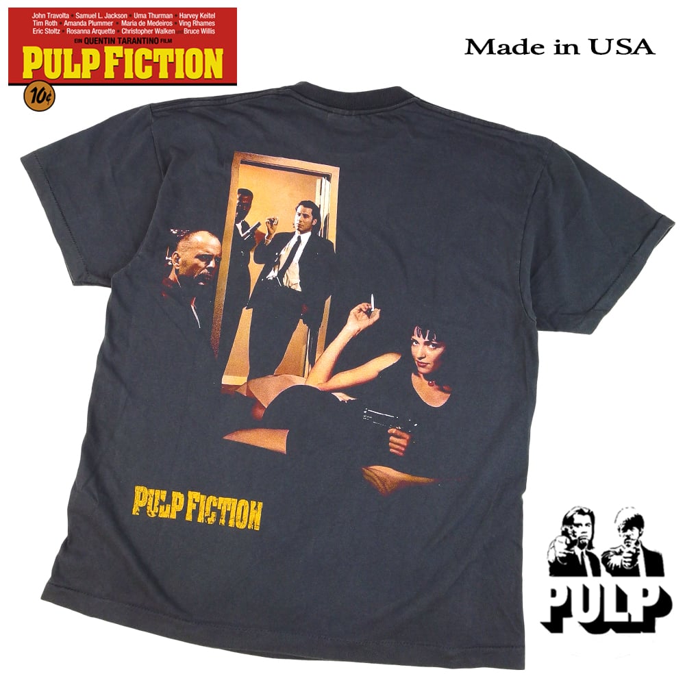 【キネマ旬報】1994年9月号【特集パルプ・フィクション】 PULP FICTION パルプフィクション 1994年 アメリカ ムービー Tシャツ