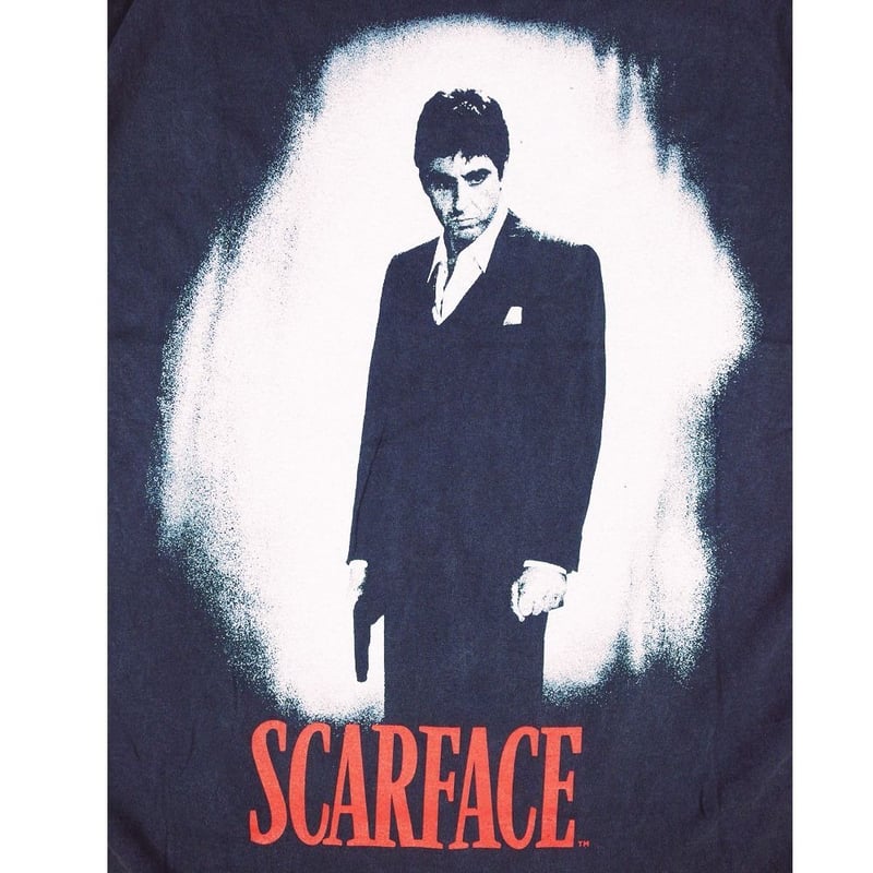 SCARFACE Tシャツ スカーフェイス 半袖 1983 アメリカ アルパチーノ 
