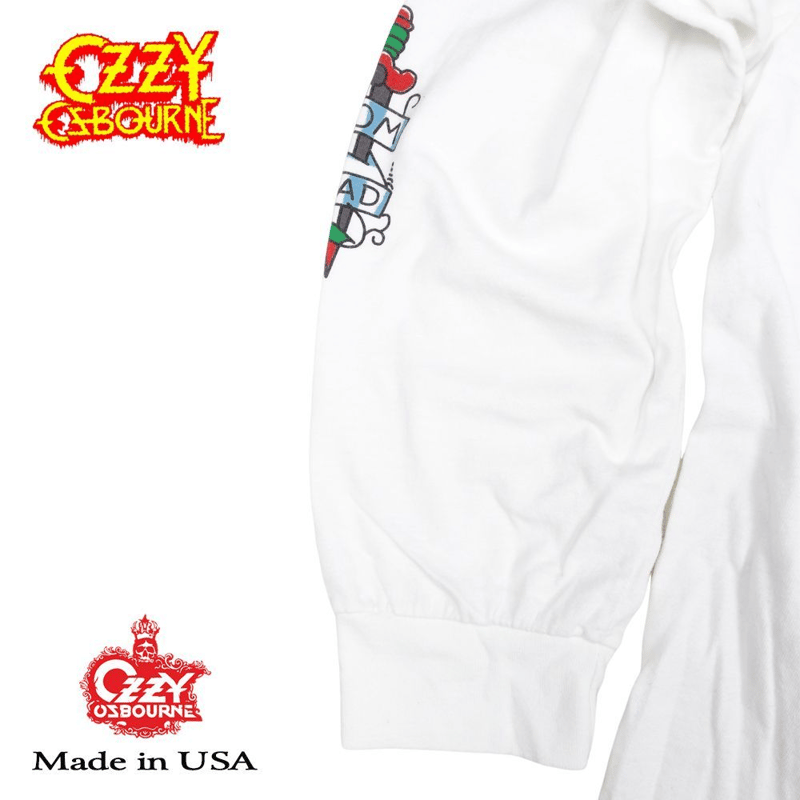 Ozzy Osbourne オジーオズボーン　usa製　ロンT Lサイズ ozzy osbourne ロンT オジーオズボーン OZZY 般若 デビル 長袖 T