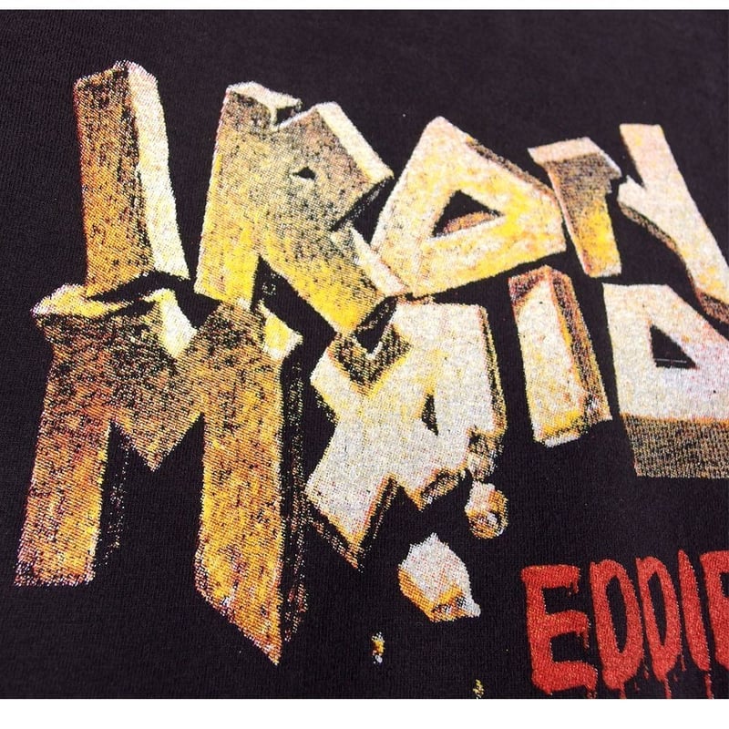 IRON MAIDEN アイアンメイデン Tシャツ USA製 半袖 ブラック Lサイズ