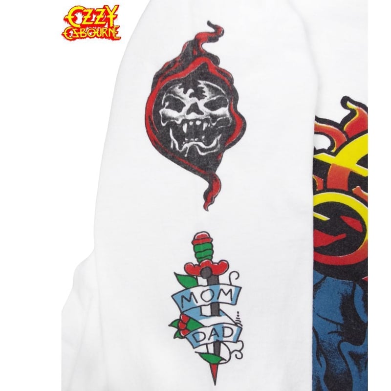 ozzy osbourne ロンT オジーオズボーン OZZY 般若 デビル 長袖 T