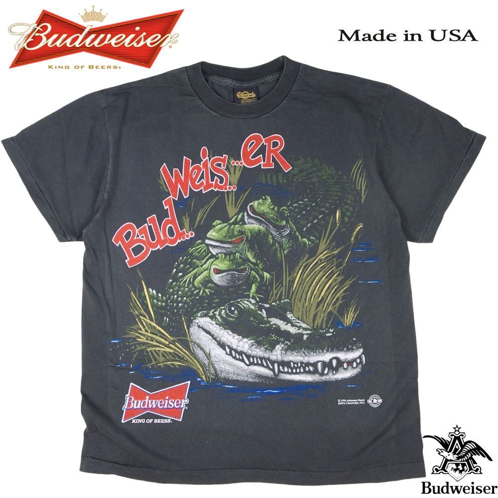 RY90s BUDWEISER バドワイザー フロッグ クロコダイル RY90s BUDWEISER バドワイザー フロッグ クロコダイル RY様専用