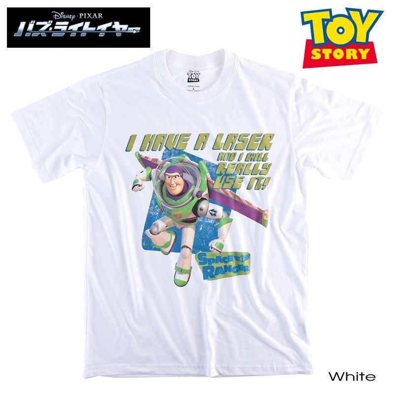 BUZZ LIGHTYEAR バズライトイヤー Tシャツ 半袖 Disney ディズニー Pi