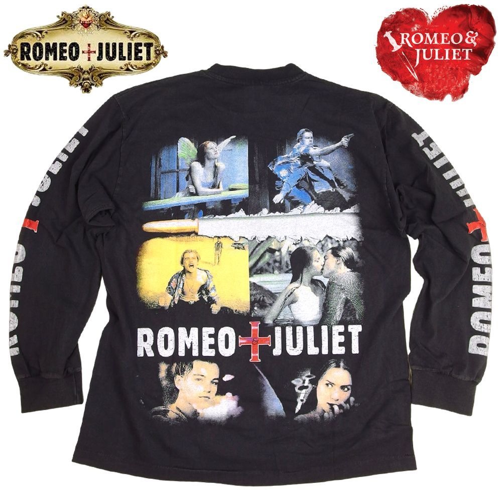 ロミオとジュリエット ロンT 長袖T 映画T ムービーT サイズL 1997年