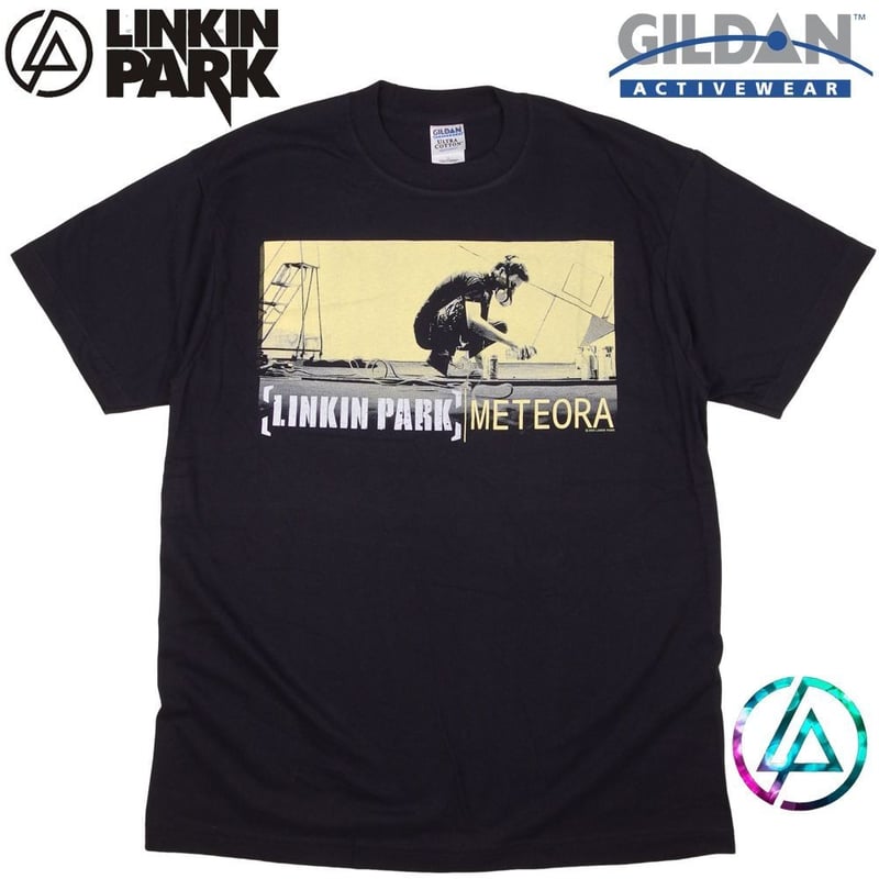 LINKIN PARK リンキンパーク Tシャツ GILDAN製 ブラック Lサイズ