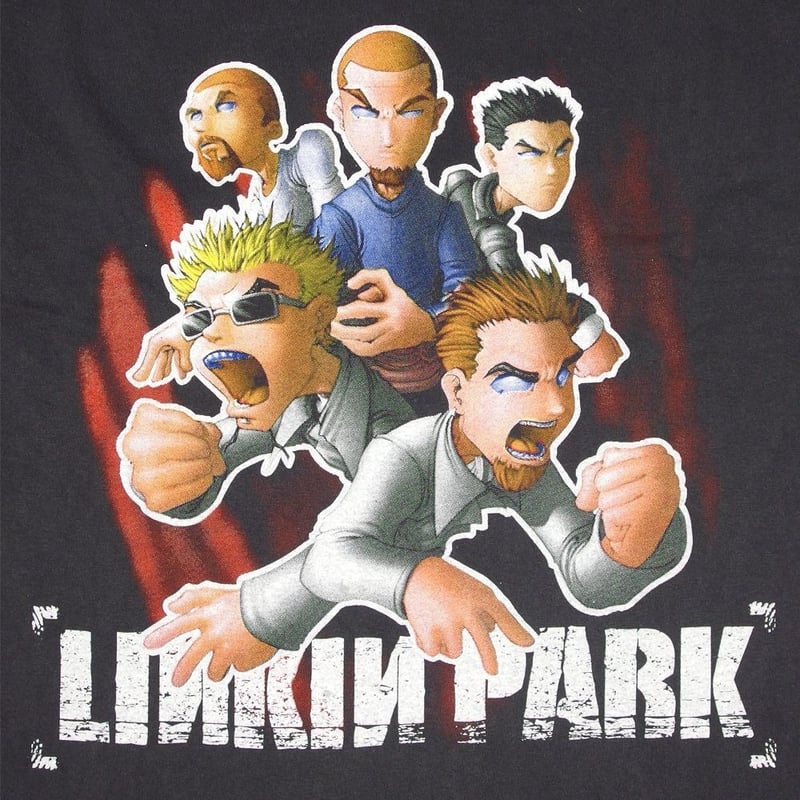 LINKIN PARK リンキンパーク Tシャツ USA製 ブラック Lサイズ バンドT