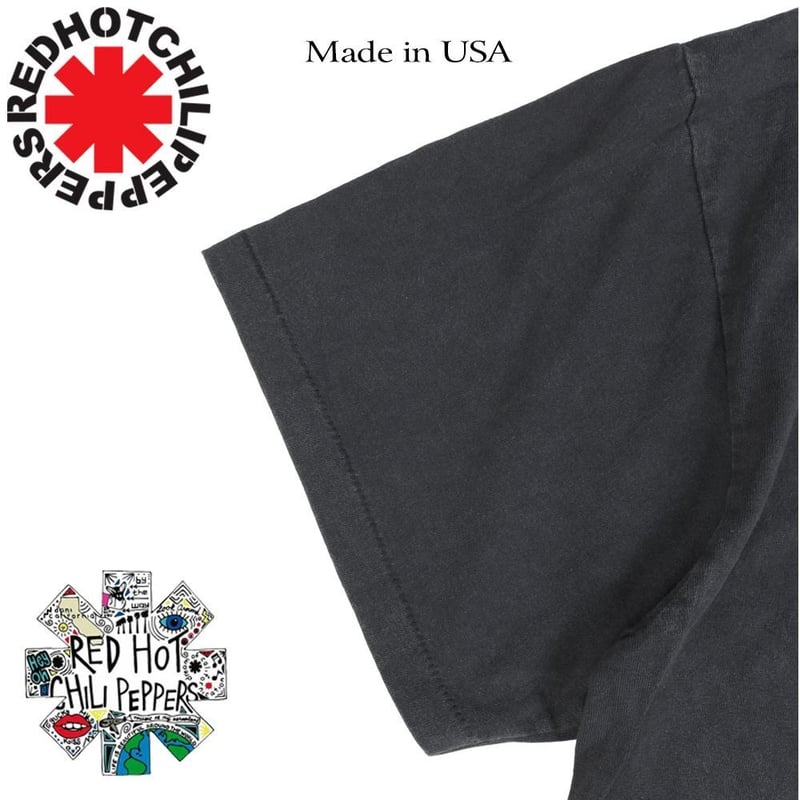 RED HOT CHILIPEPPERS レッドホットチリペッパーズ Tシャツ USA ブラッ