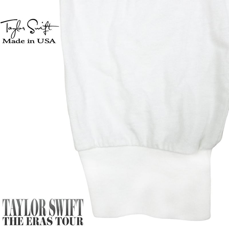 TAYLOR SWIFT テイラースウィフト ロンT 長袖 Tシャツ ホワイト L
