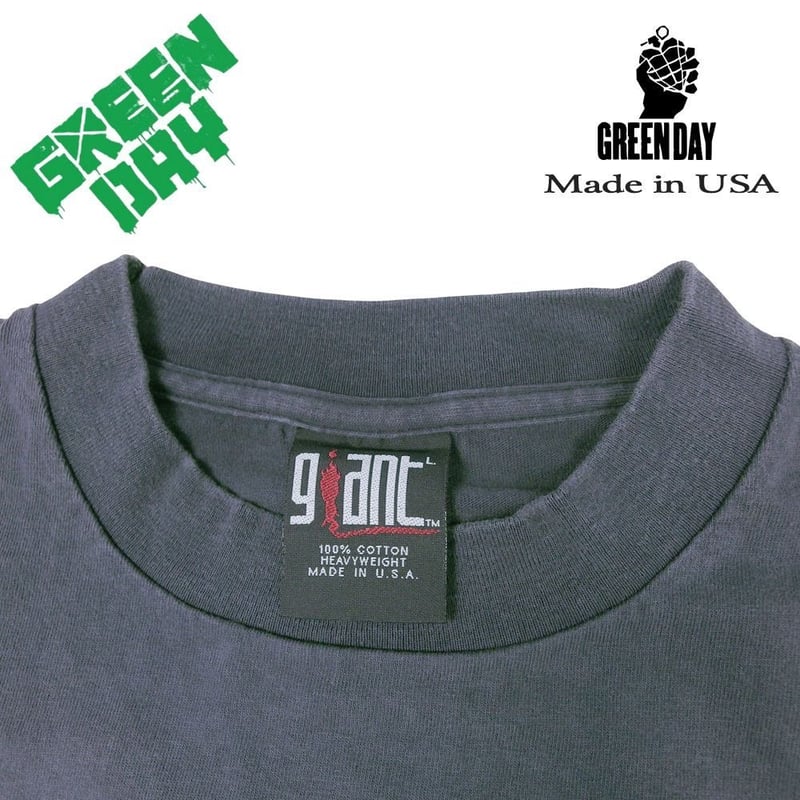 GREEN DAY グリーンデイ ロンT 長袖 Tシャツ ブラック Lサイズ dookie l