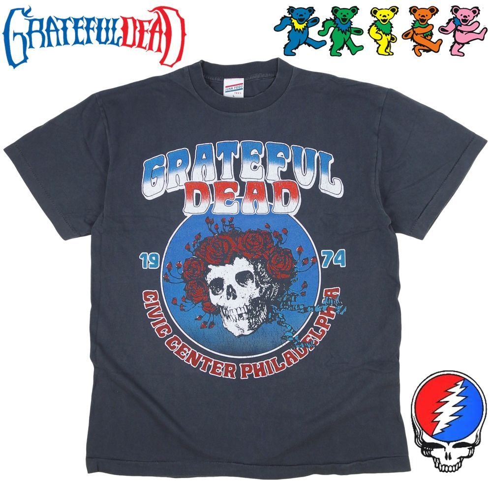 GRATEFUL DEAD グレイトフルデッド Tシャツ ブラック Lサイズ アメリカ