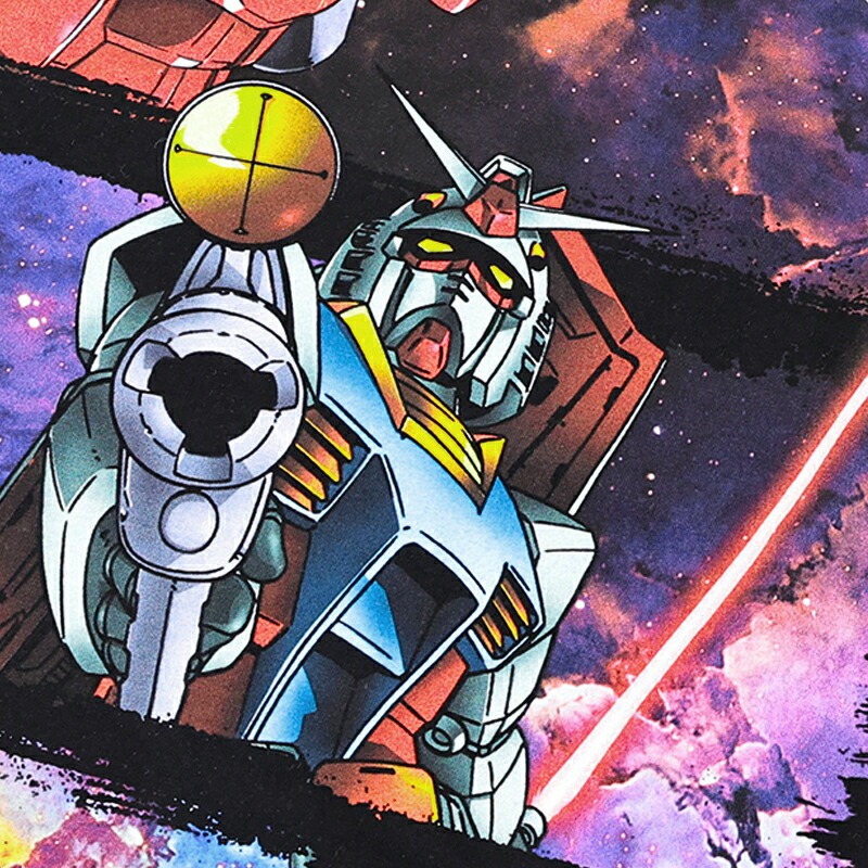 GUNDAM Tシャツ メンズ 機動戦士ガンダム 半袖 ガンキャノン