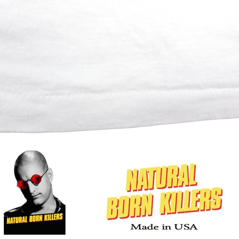 ナチュラルボーンキラーズ 1994年 ムービー T USA製 ホワイト Lサイズ