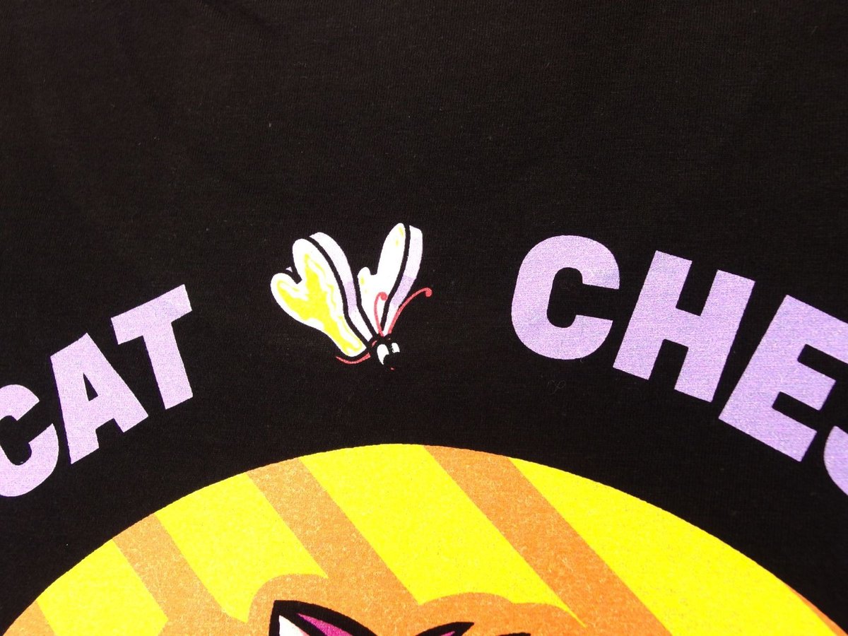 チェシャ 猫 Disney ディズニー アニメ ふしぎの国のアリス Tシャツ 