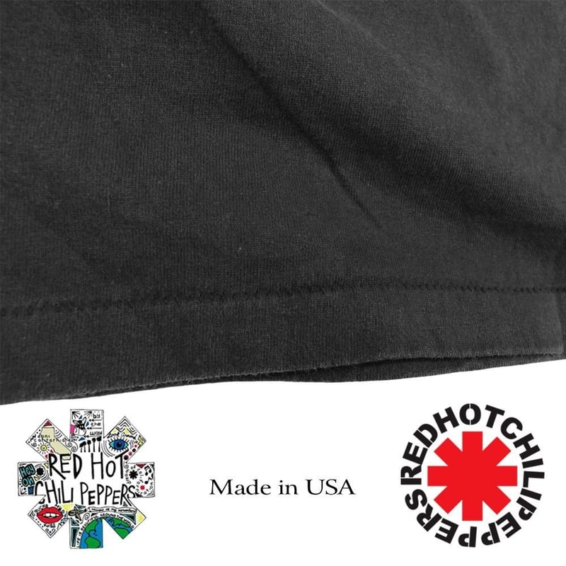 RED HOT CHILIPEPPERS レッドホットチリペッパーズ Tシャツ USA ブラッ