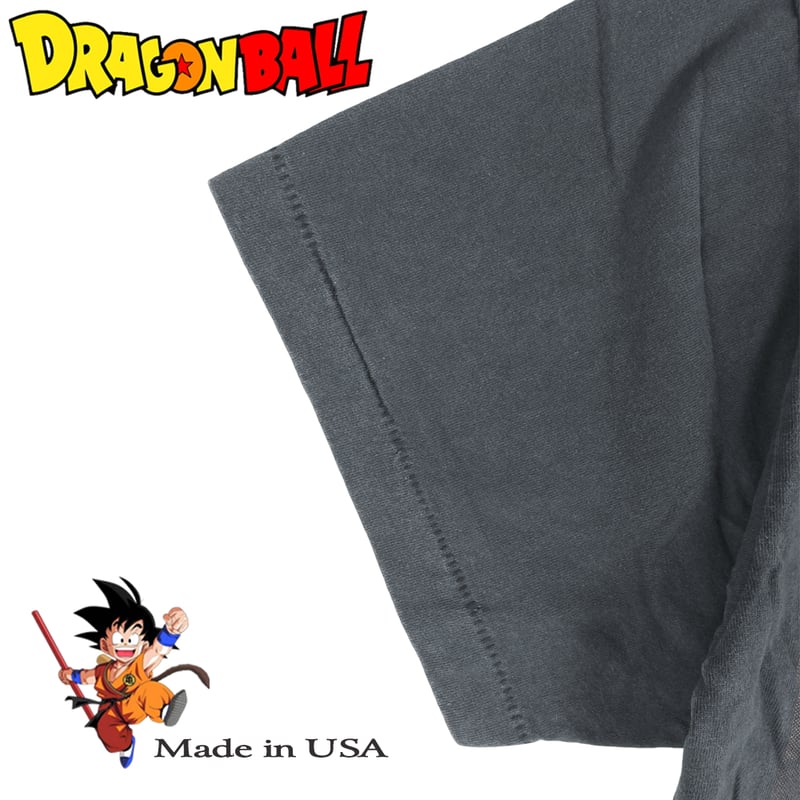 DRAGON BALL Tシャツ ドラゴンボール アニメ ブラック USA ブルマ