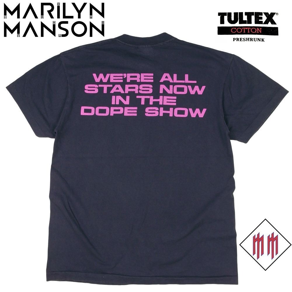 MARILYN MANSON マリリンマンソン Tシャツ ブラック Lサイズ ロックT