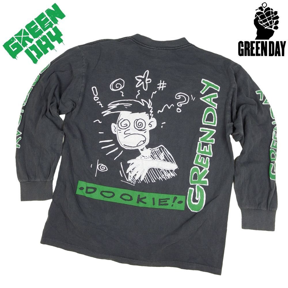 Green Day 長袖 XL グリーンディ　パンク　punk メロコア Green Day / グリーンデイ dookie 94ツアー 長袖 バンドT XL GIANTタグ
