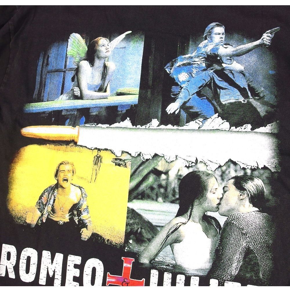 ロミオとジュリエット ロンT 長袖T 映画T ムービーT サイズL 1997年
