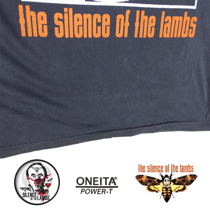 羊たちの沈黙 the silece of the lambs Tシャツ 半袖 映画T ブラック