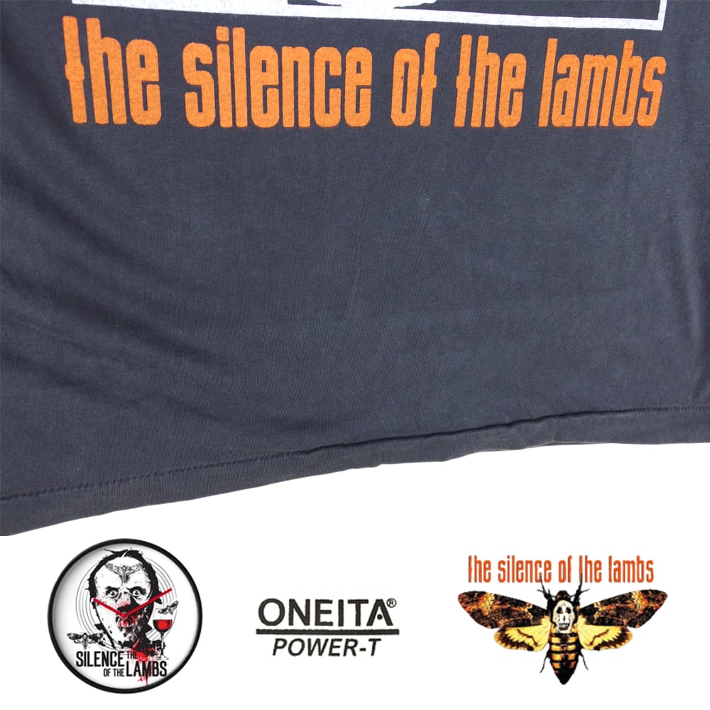 羊たちの沈黙 the silece of the lambs Tシャツ 半袖 映画T ブラック