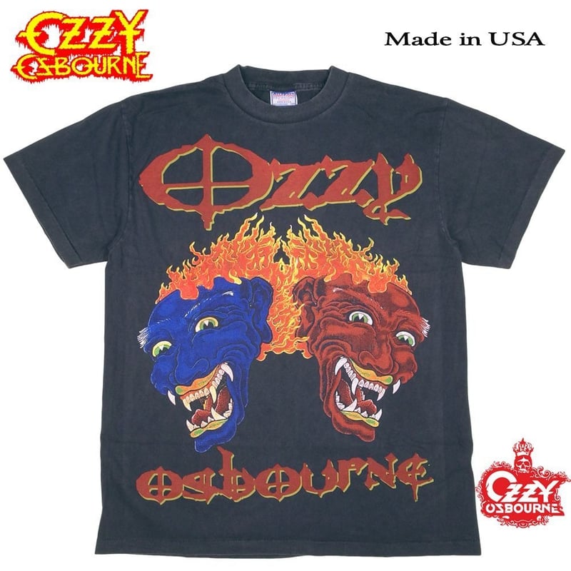 ozzy osbourne Tシャツ オジーオズボーン OZZY 般若 デビル 半袖 USA製