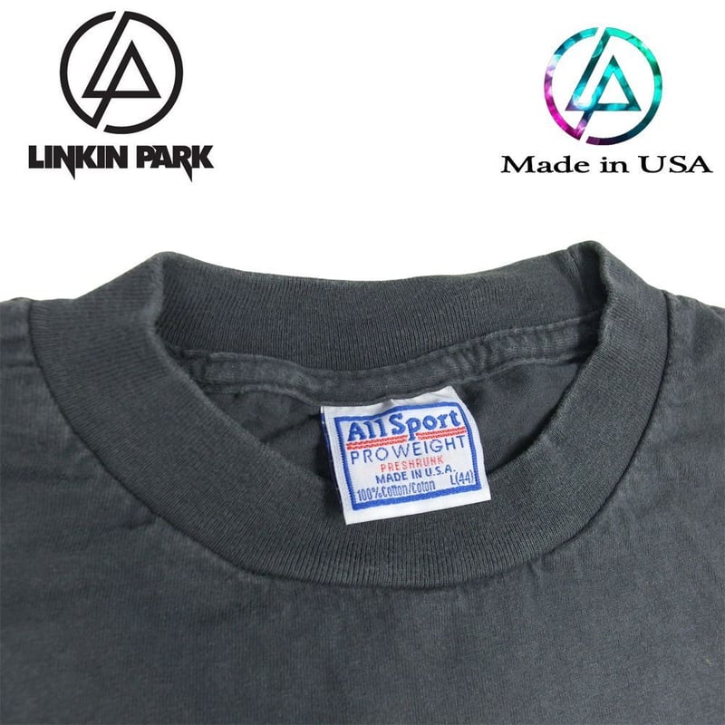 LINKIN PARK リンキンパーク Tシャツ USA製 ブラック Lサイズ バンドT
