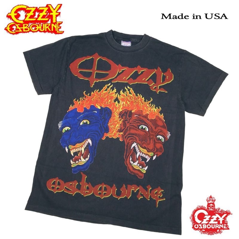 ozzy osbourne Tシャツ オジーオズボーン OZZY 般若 デビル 半袖 USA製