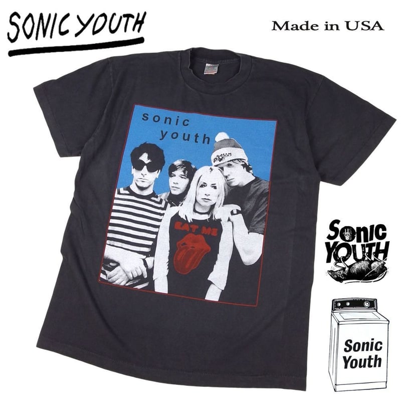 SONIC YOUTH ソニックユース Tシャツ USA ブラック Lサイズ
