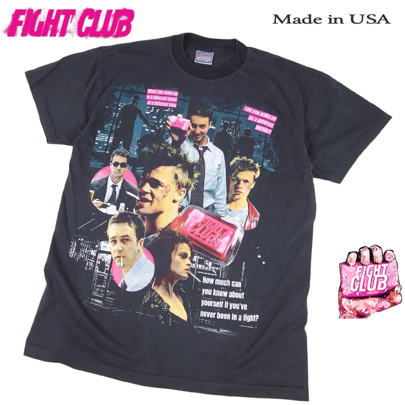 FIGHT CLUB Tシャツ ファイトクラブ 半袖 1999 アメリカ ブラット