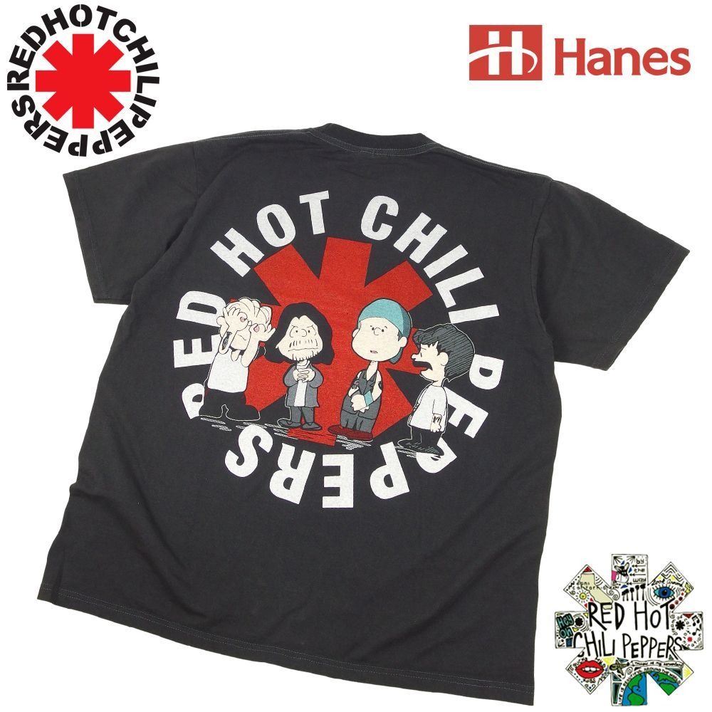 RED HOT CHILIPEPPERS レッドホットチリペッパーズ Tシャツ チャコール