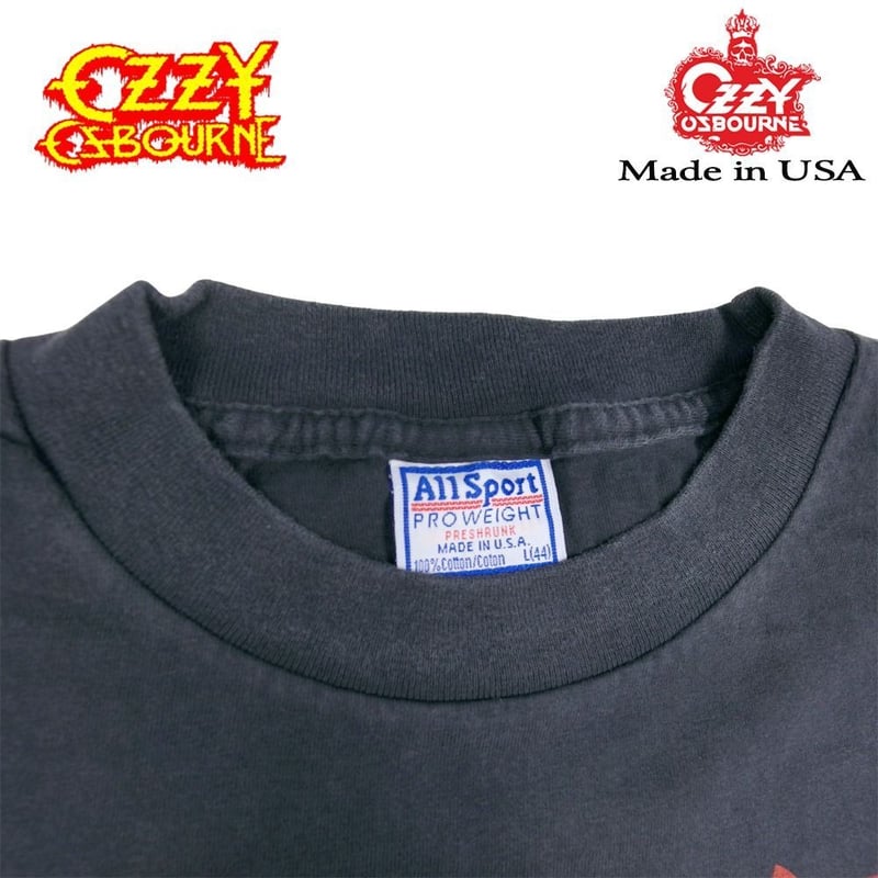 ozzy osbourne Tシャツ オジーオズボーン OZZY 般若 デビル 半袖 USA製