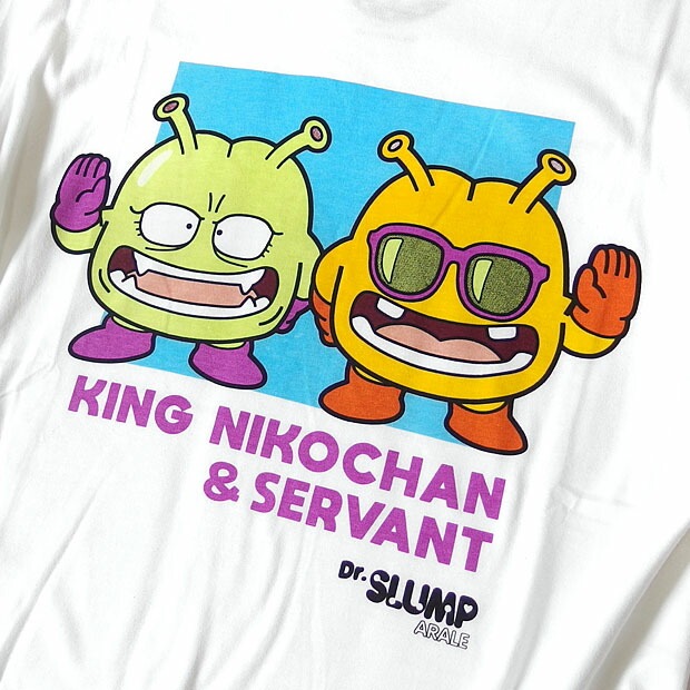 ニコチャン大王 Tシャツ ドクタースランプ アラレちゃん 半袖 メンズ