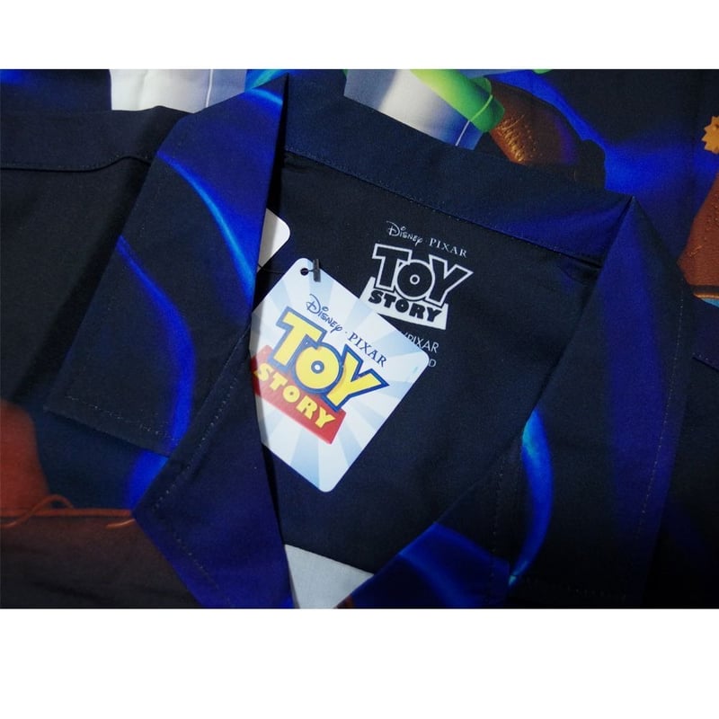 TOY STORY トイストーリー アロハシャツ ハワイアンシャツ 開襟シャツ