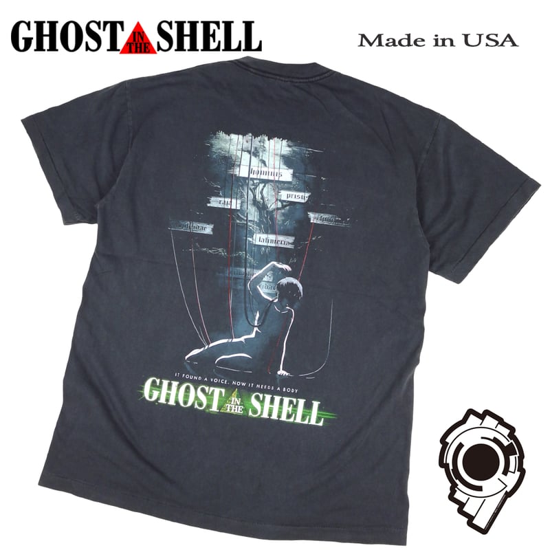 GHOST IN THE SHELL 攻殻機動隊 Tシャツ ゴーストインザシェル 1995 ア