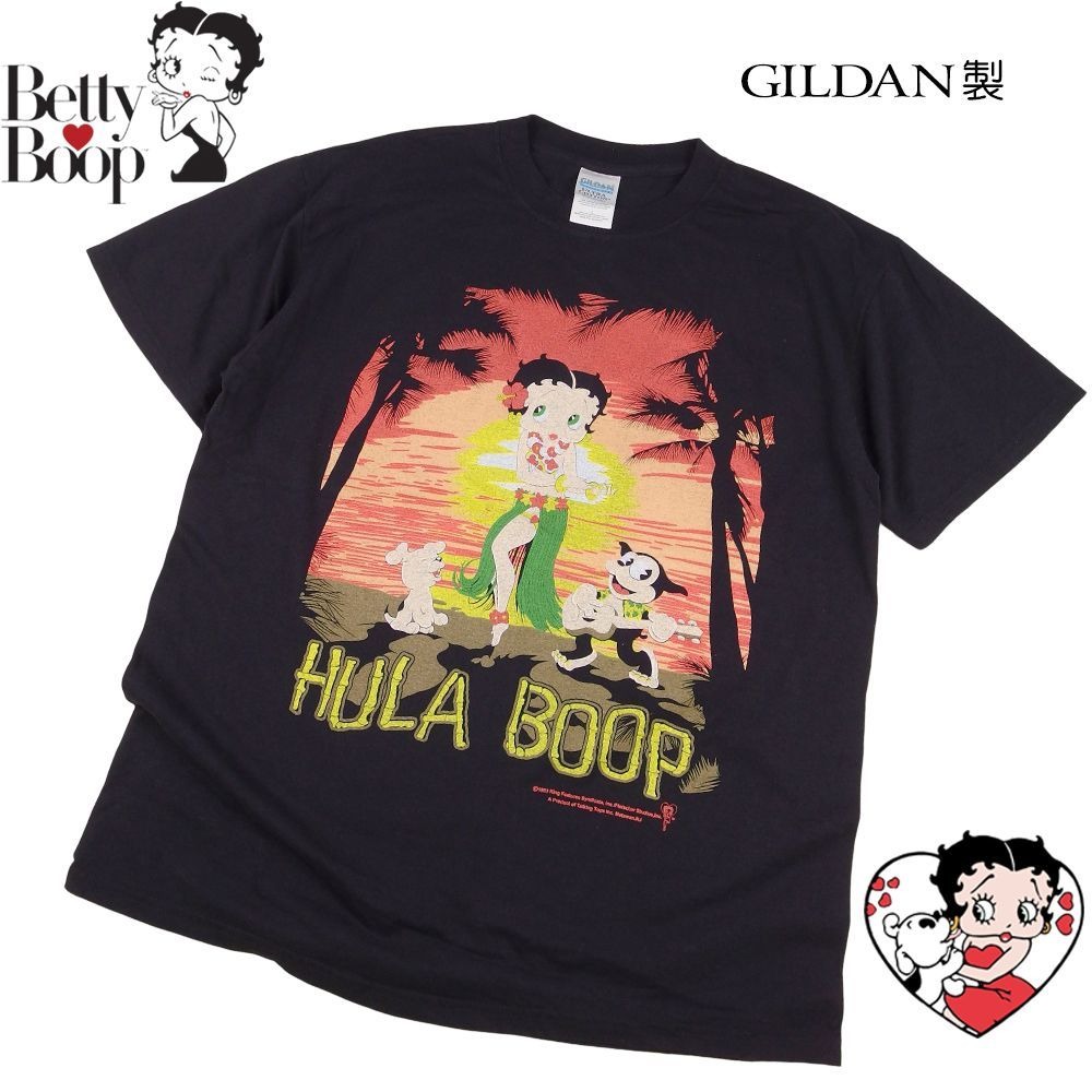 Betty Boop ベティ ブープ ベティーちゃん Tシャツ 半袖 GILDAN