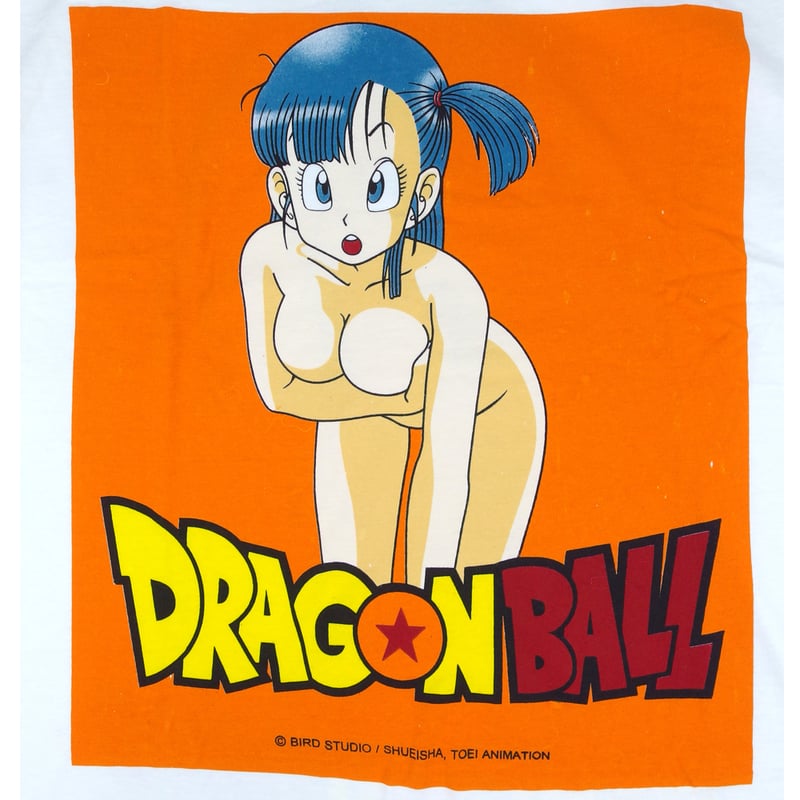 DRAGON BALL Tシャツ ドラゴンボール アニメ ホワイト Lサイズ ブルマ