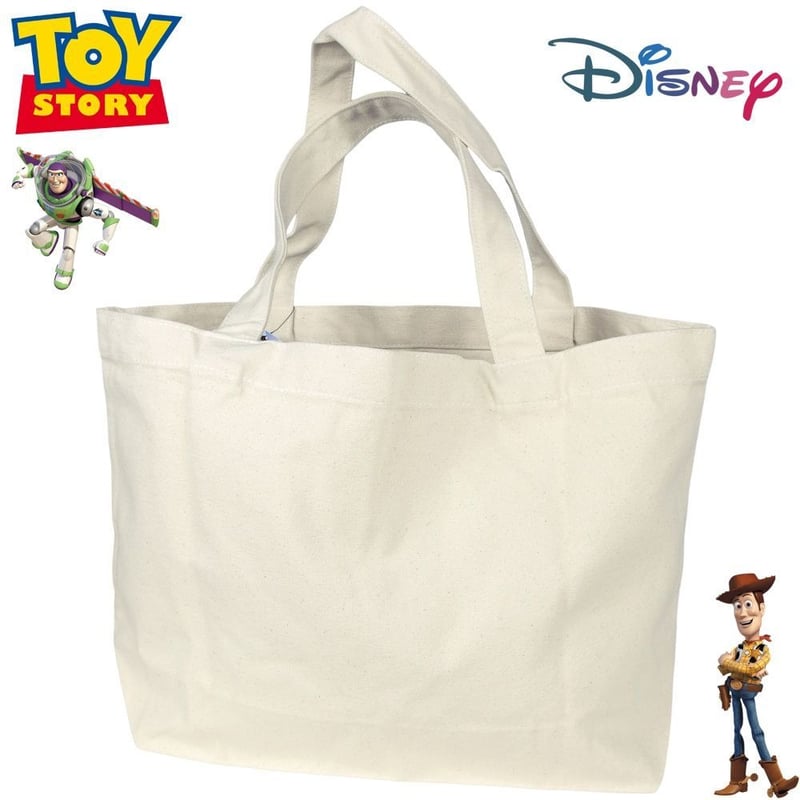 TOY STORY トイストーリー トートバッグ ナチュラル キャンバス