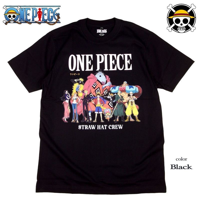 ONEPIECE ワンピースTシャツ 半袖 ルフィ サンジ ゾロ ナミ ロビン
