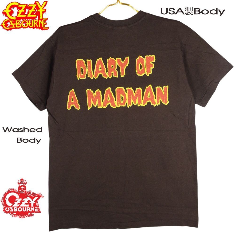 ozzy osbourne Tシャツ オジーオズボーン OZZY 半袖 USA製 ウォッシュブ