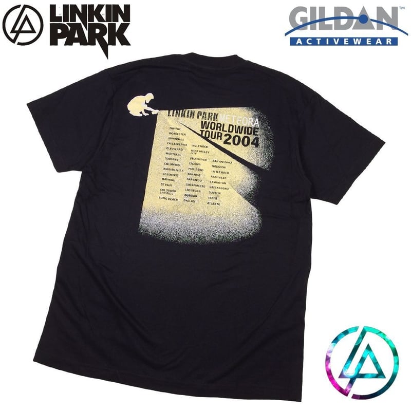 LINKIN PARK リンキンパーク Tシャツ GILDAN製 ブラック Lサイズ LINKIN PARK リンキンパーク Tシャツ GILDAN製 ブラック Lサイズ