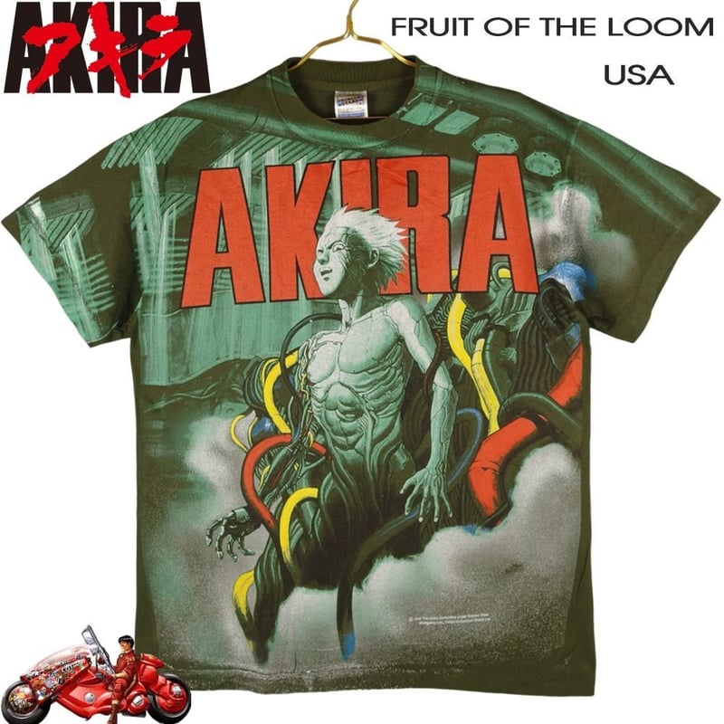 TEE7 AKIRA Tシャツ 半袖 男女兼用 Amazon | Akira アキラ Tシャツ メンズ 夏服 半袖 綿100％ 丸襟