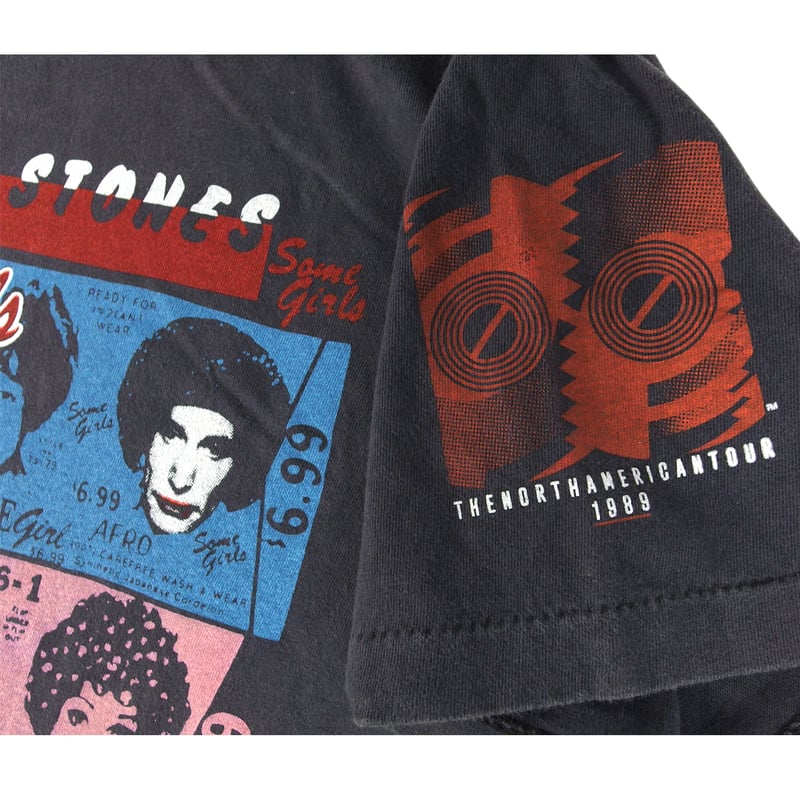 ROLLING STONES ローリングストーンズ Tシャツ ブラック ロックT