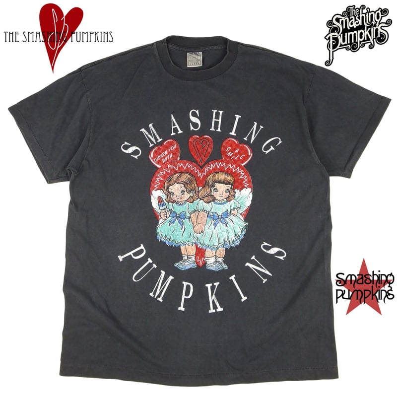 激レア THE SMASHING PUMPKINS Tシャツ ブラック スマパン Smashing Pumpkins スマッシングパンプキンズ Tシャツ スマパン