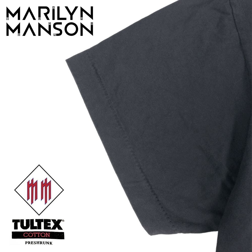 MARILYN MANSON マリリンマンソン Tシャツ ブラック Lサイズ ロックT