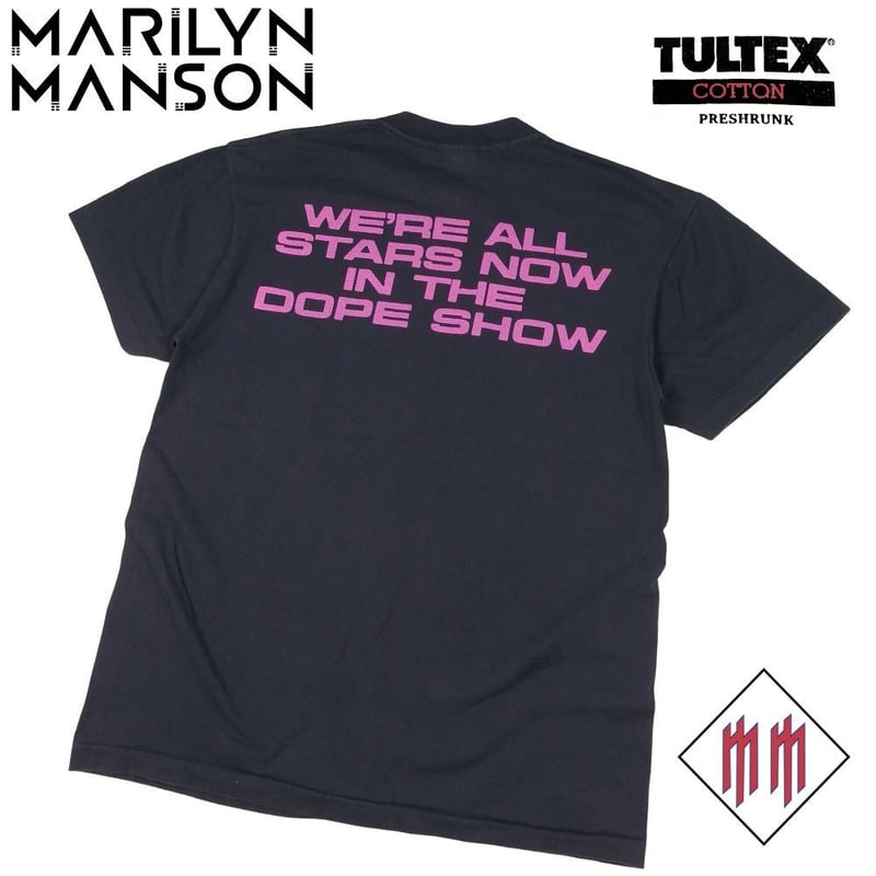 MARILYN MANSON 2016 WORLD TOUR Tシャツ L MARILYN MANSON マリリンマンソン Tシャツ ブラック Lサイズ ロックT