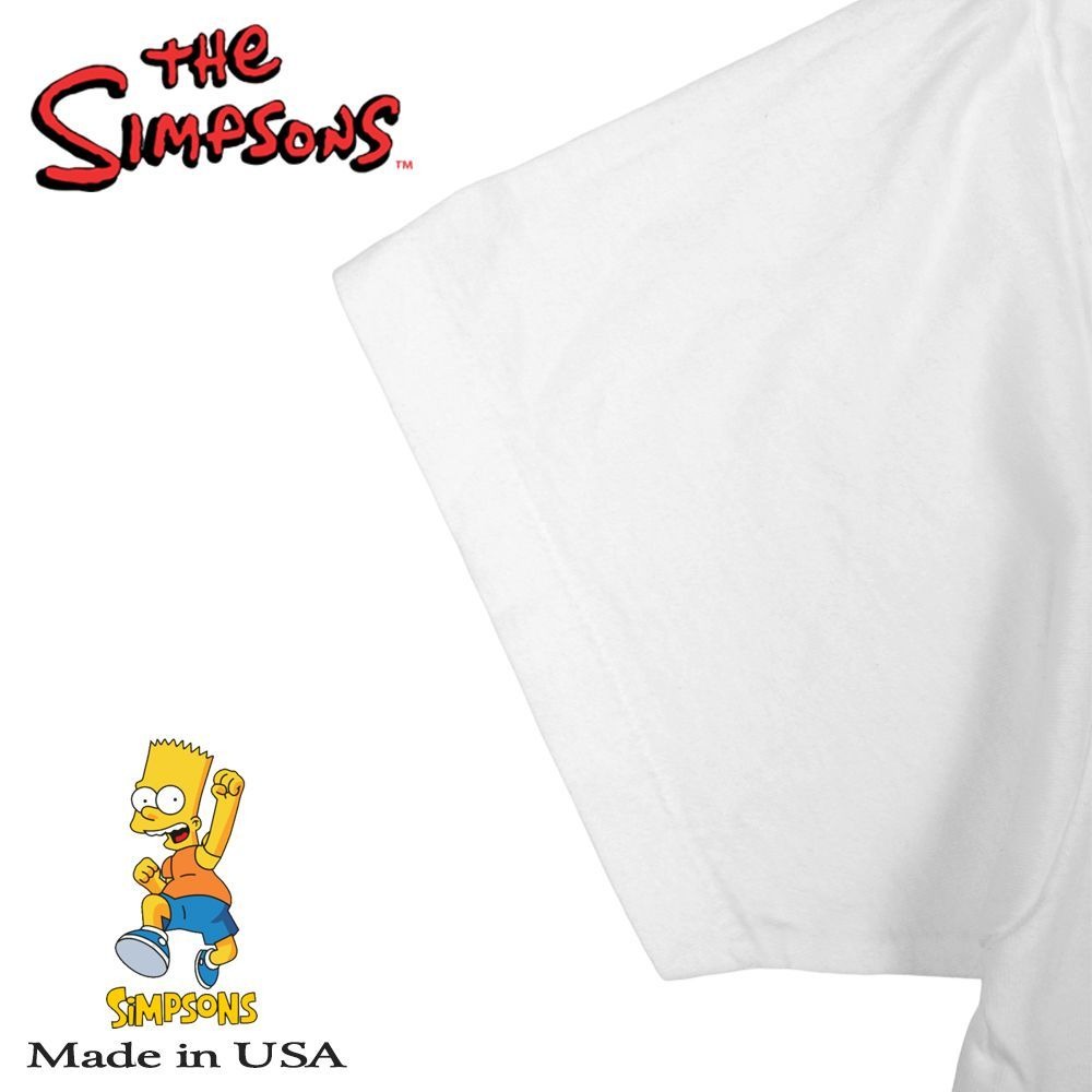 The Simpsons ザ シンプソンズ Tシャツ ホワイト Lサイズ 半袖