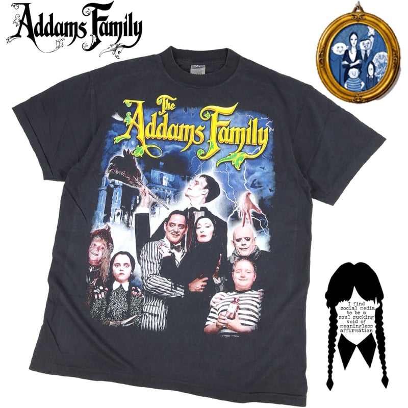 ADDAMS FAMILY アダムスファミリー Tシャツ アダムス ウェンズデー
