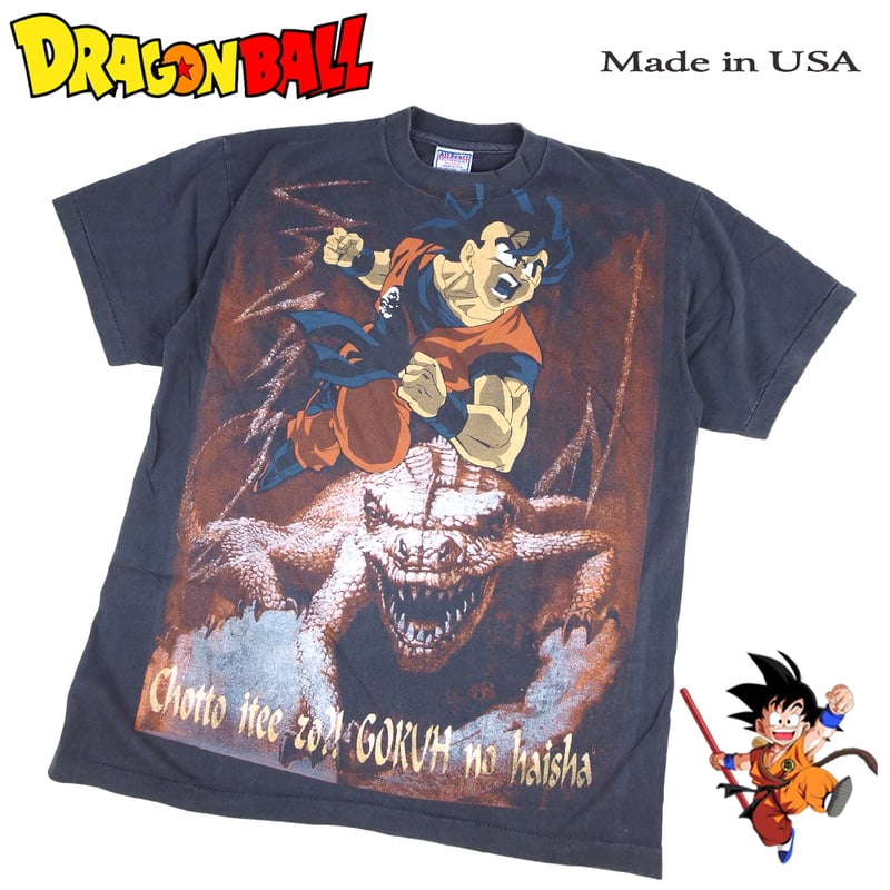 DRAGON BALL Tシャツ ドラゴンボール アニメ ブラック USA ブルマ