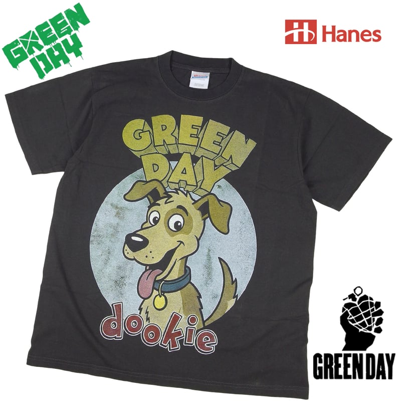 GREEN DAY グリーンデイ Tシャツ チャコール Lサイズ 半袖 ロックT
